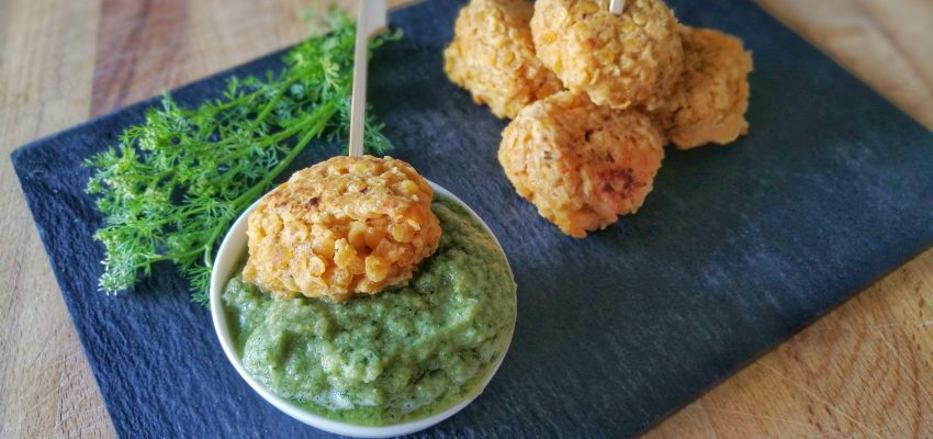 falafels de lentilles corail