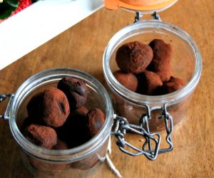Truffes végétaliennes au chocolat