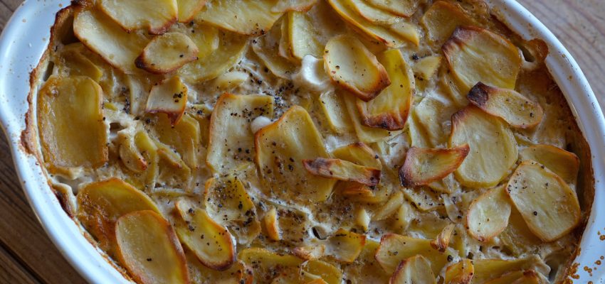Gratin dauphinois végane