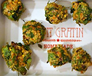 falafels pois chiches épinards
