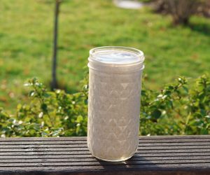 Smoothie protéiné banane