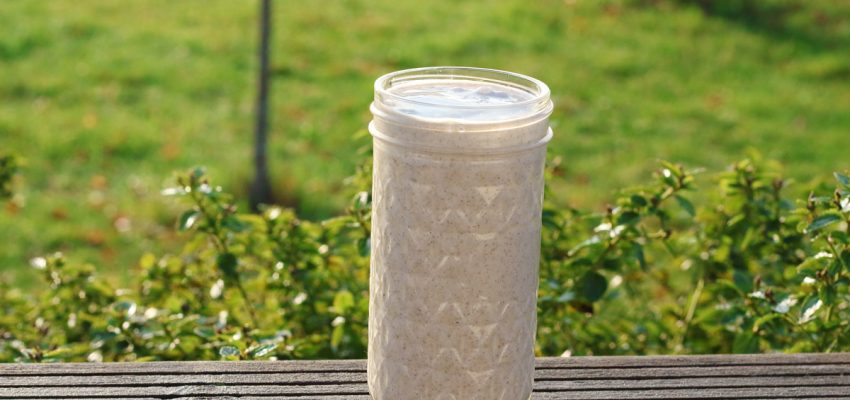 Smoothie protéiné banane