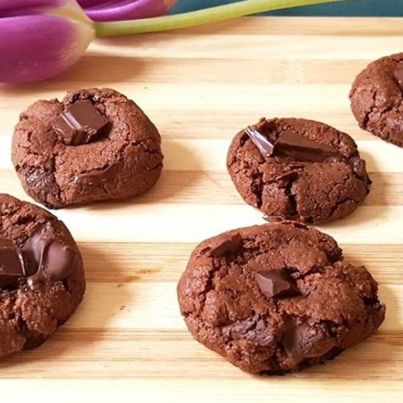 cookies véganes au chocolat