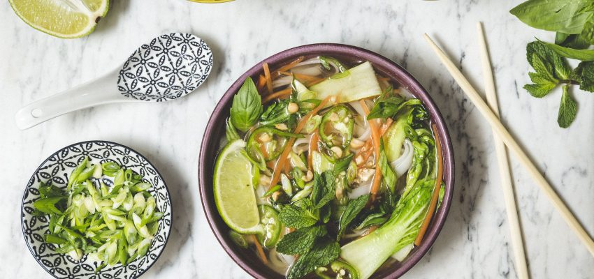 soupe pho veggie