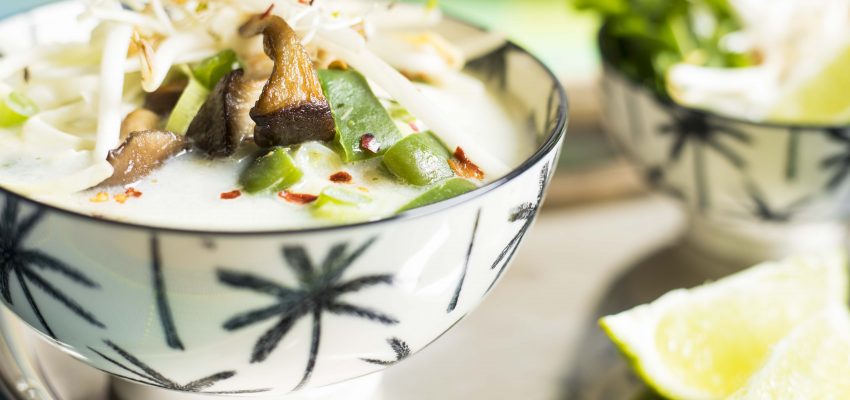 Soupe Tom Yam au lait de coco
