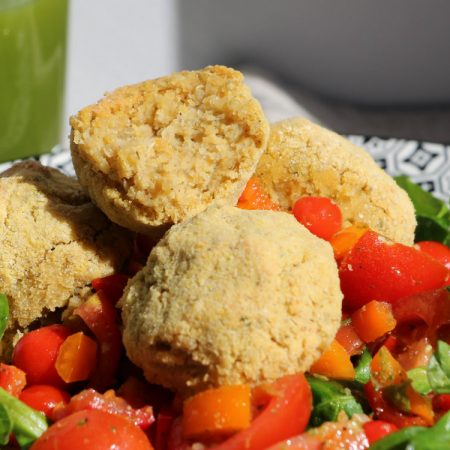 Boulettes de quinoa aux pois chiches