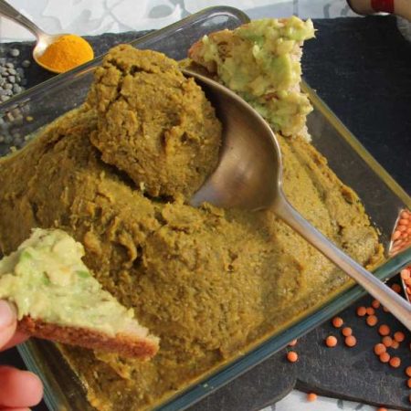 Tartinade végétarienne aux 2 lentilles