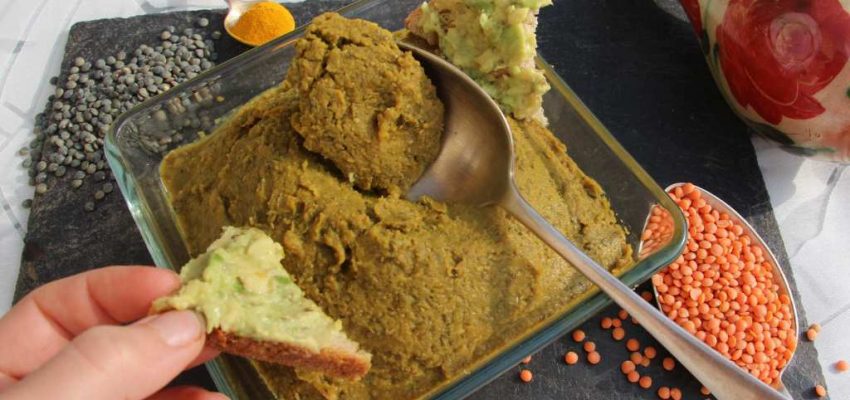 Tartinade végétarienne aux 2 lentilles