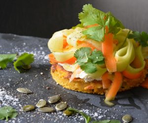 Blinis de patates douces