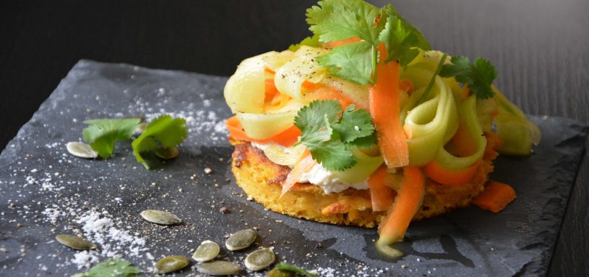 Blinis de patates douces