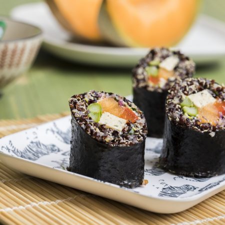 Maki quinoa noir avocat
