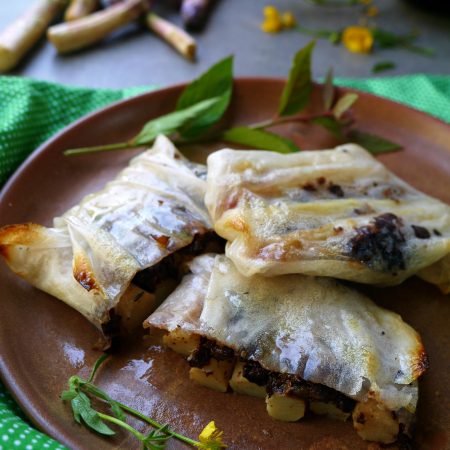 Papillote asperge tapenade BBQ VG