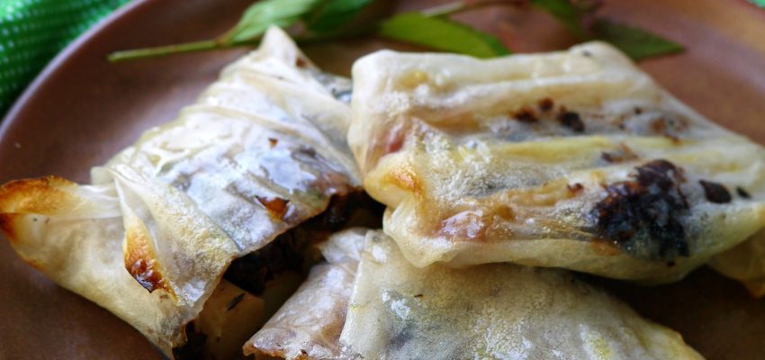 Papillote asperge tapenade BBQ VG