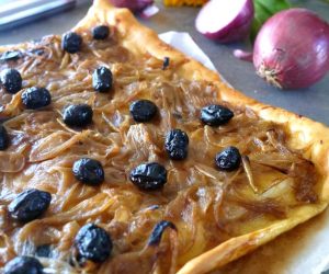 Tarte à l'oignon pissaladière