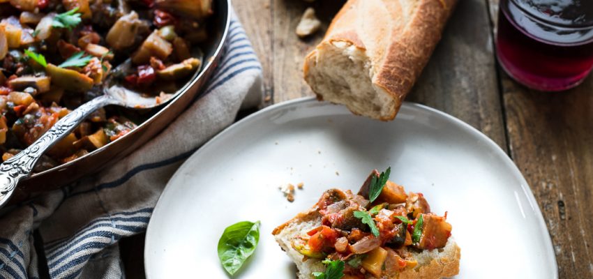 recette de caponata vegetale