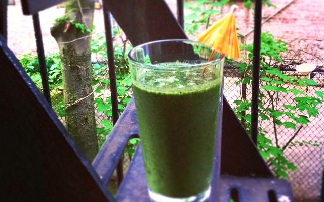 smoothie spiruline