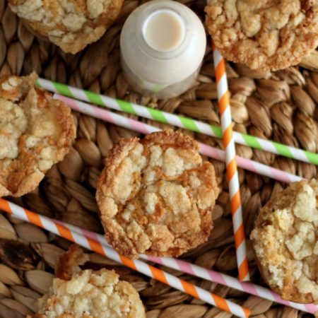 Muffins pomme/poire façon crumble