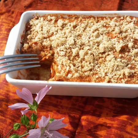 lasagnes crues végétales