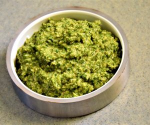 sauce roquette pois chiche