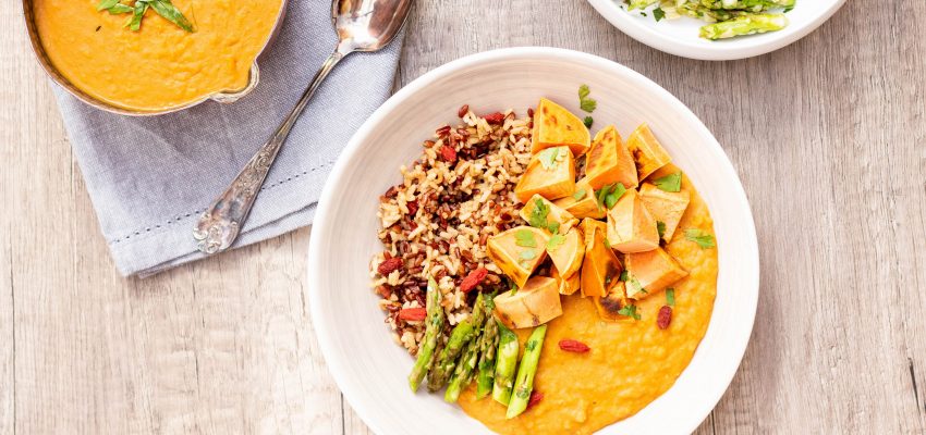 Dal classique de lentilles corail