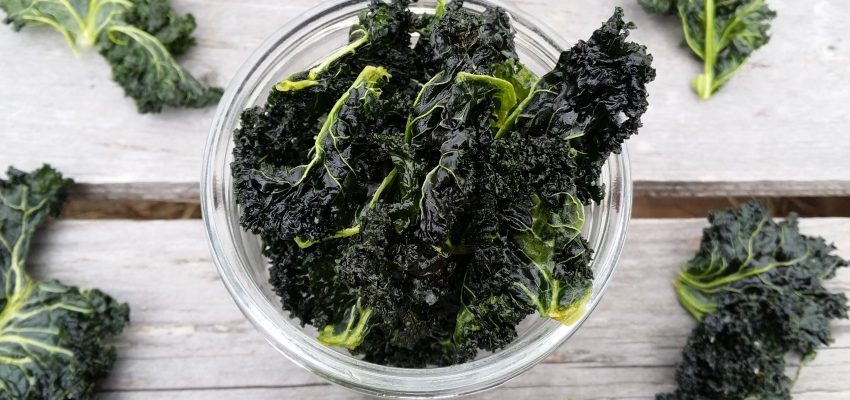 Chips de chou kale