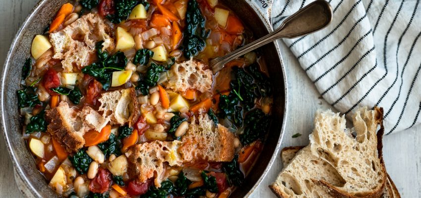 Ribollita toscane vegan vegetal
