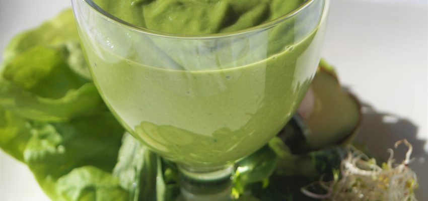 Gaspacho vert au concombre