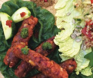 Merguez végétales sans gluten