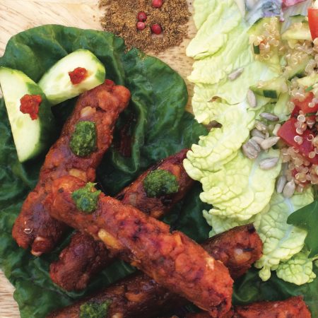 Merguez végétales sans gluten