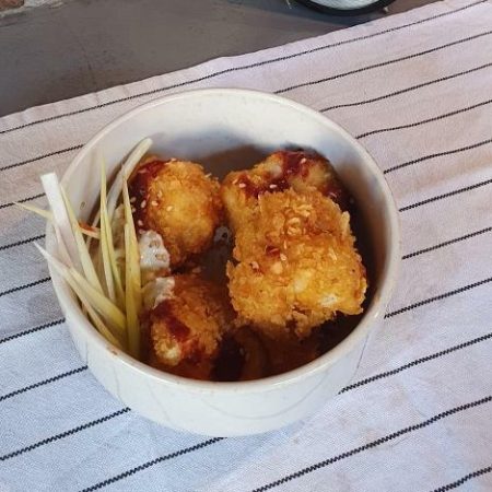 Cauliflower wings à la sauce BBQ, par Willy Berton