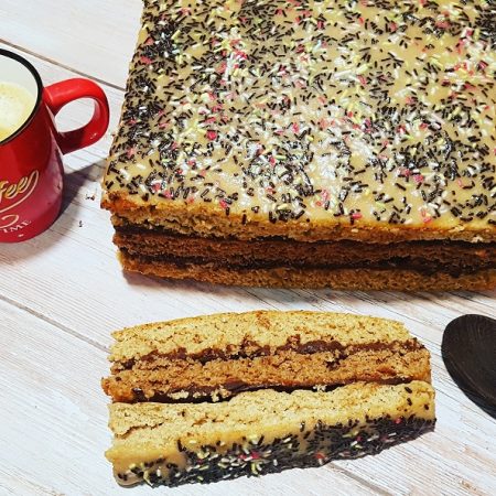Gâteau rustique à l’épeautre façon napolitain