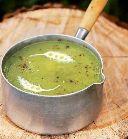 Velouté d’asperges des bois