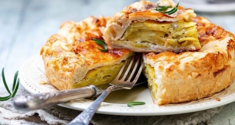 Tourte feuilletée aux légumes, par Willy Berton