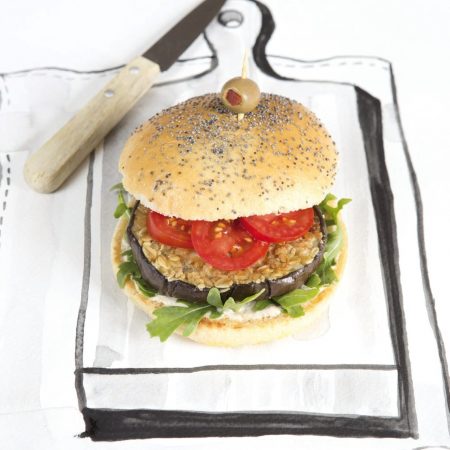 Steaks d’aubergines croustillants