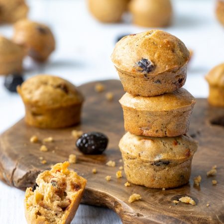 Muffins pesto-tomates-olives