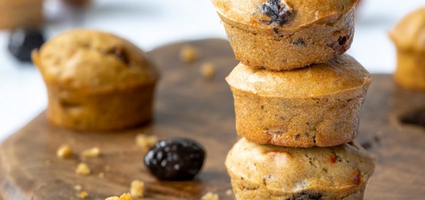 Muffins pesto-tomates-olives