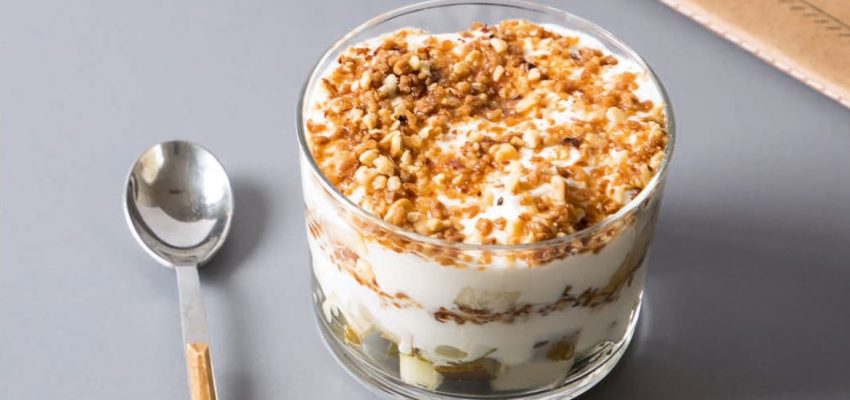 Verrine au pralin
