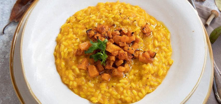 Risotto safran courge