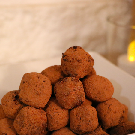 Truffes au chocolat