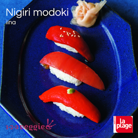 Nigiri Modoki thon mariné vegan
