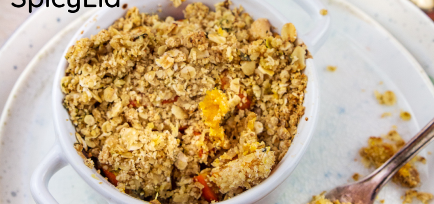 Crumble de courge butternut