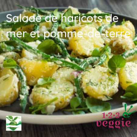 Salade de haricots de mer et pomme de terre