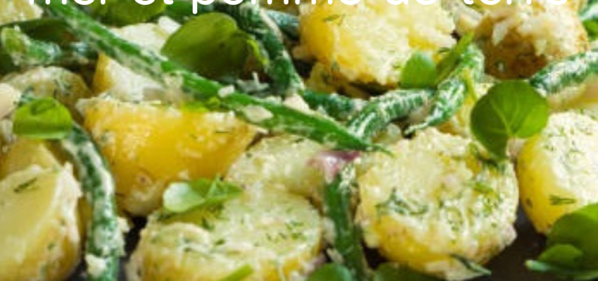 Salade de haricots de mer et pomme de terre