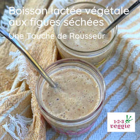 boisson lactée figues