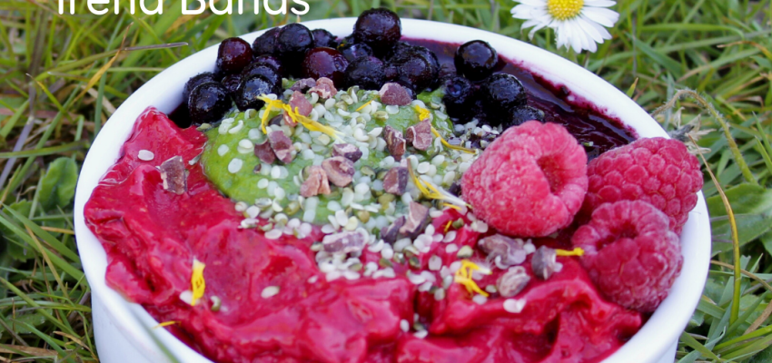 glace framboise