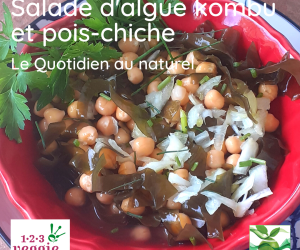 salade algues pois chiches