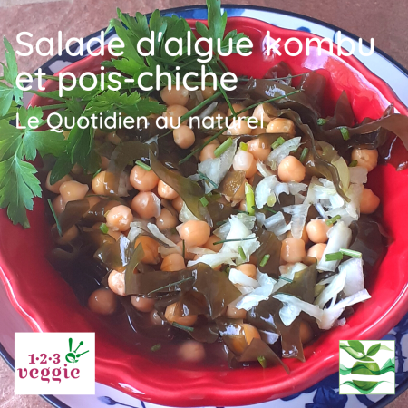 salade algues pois chiches