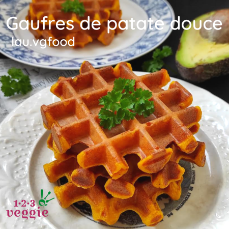 gaufres patate douce