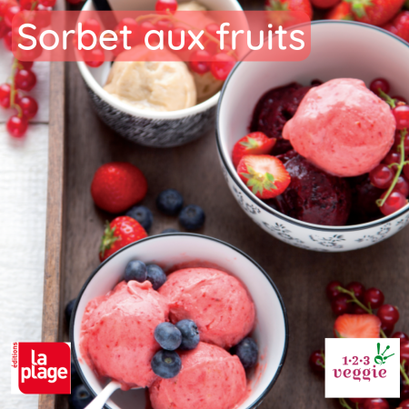 sorbet aux fruits