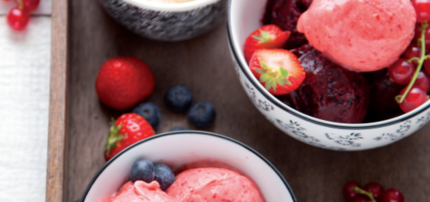 sorbet aux fruits